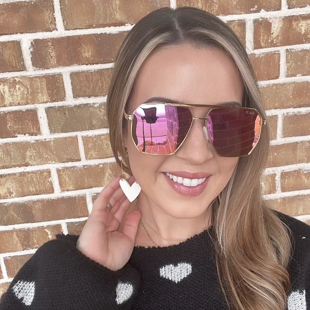 Dax “AXL” Sunglasses-Hot Pink